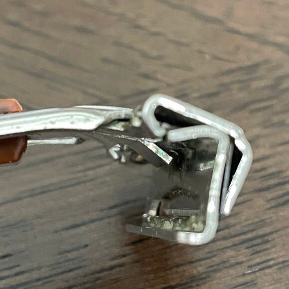 Vintage Schick Grip Razor Tennis Racket Wrapped Handle Brown Single Edge Safety - Picture 12 of 15